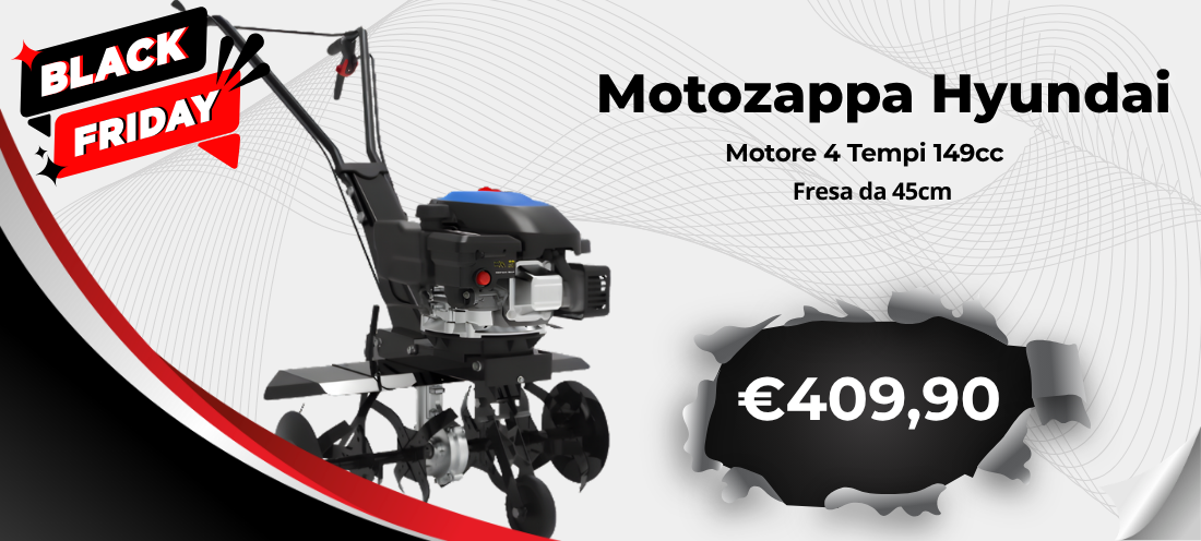 Motozappa Hyundai 4 Tempi 149cc